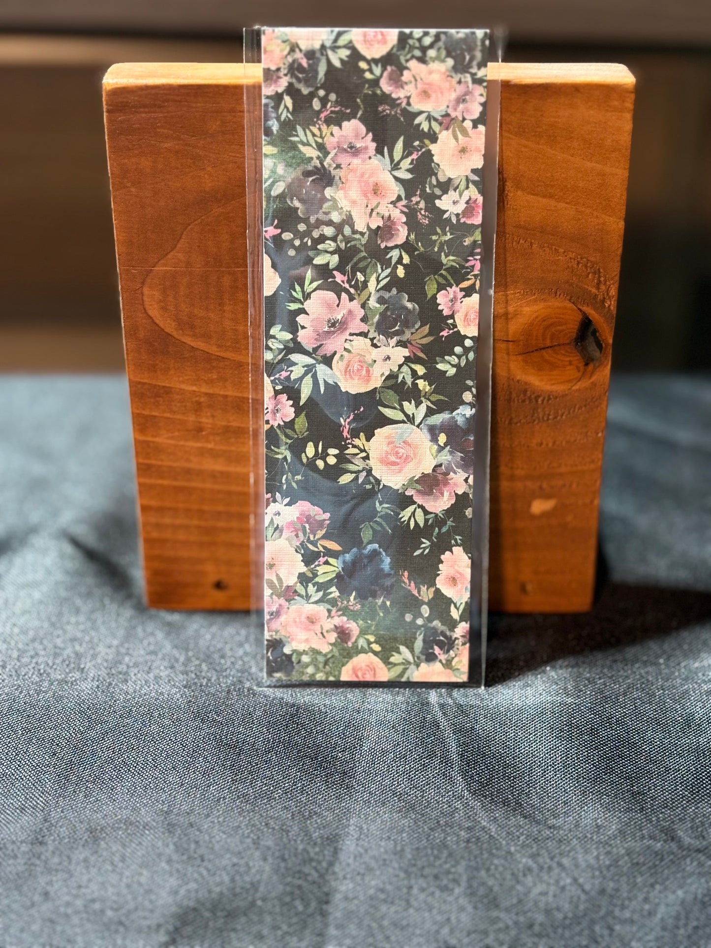 Romantic Floral Bookmark
