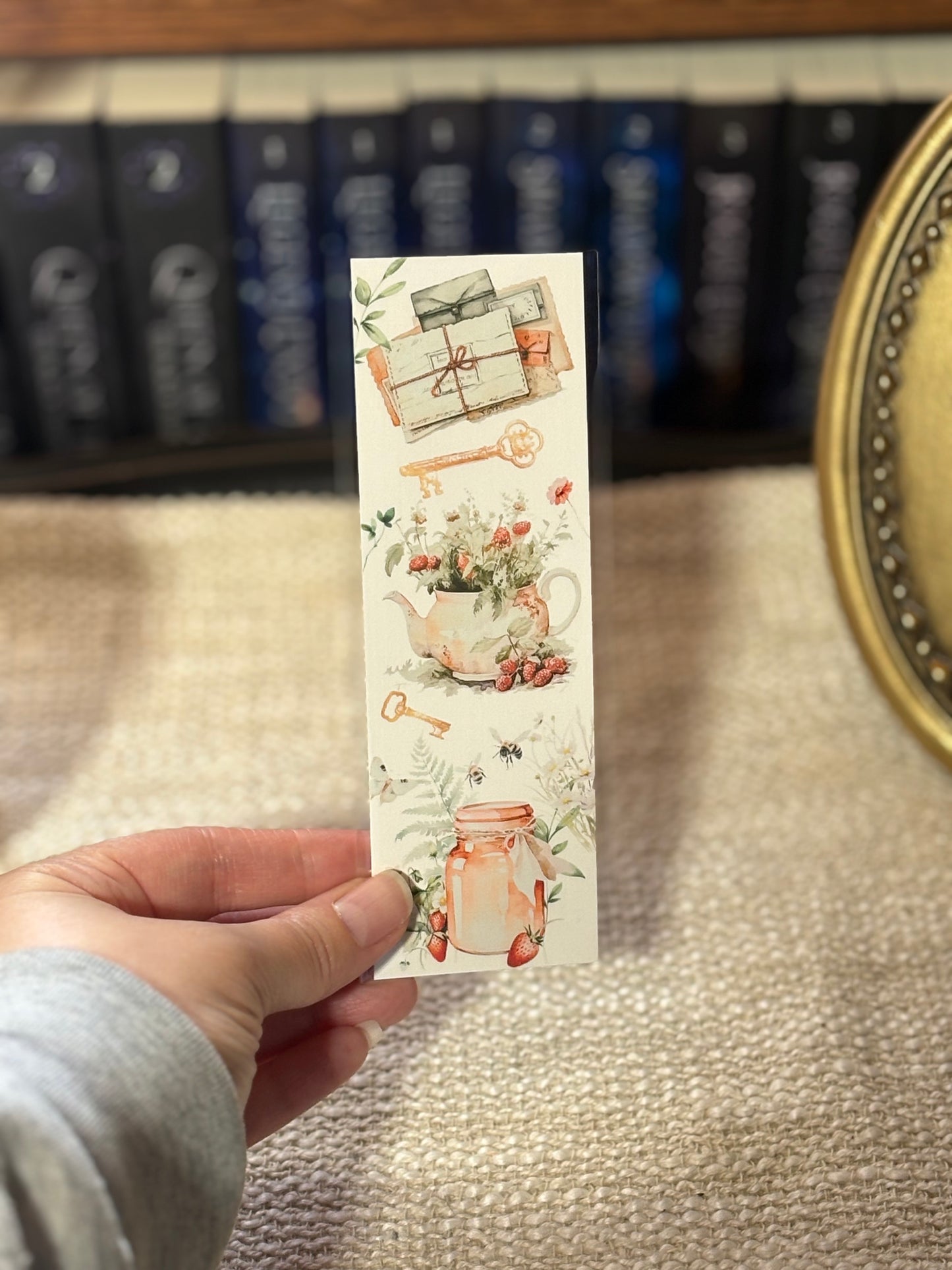 Summer Vibes Watercolor Bookmark