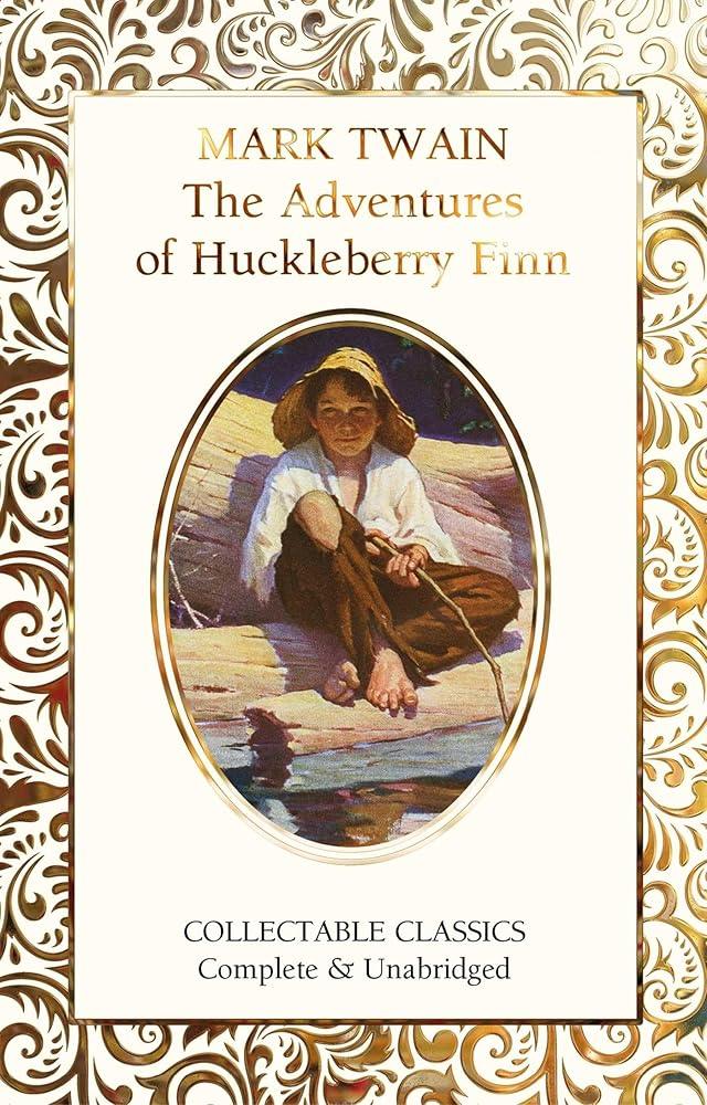 The Adventures of Huckleberry Finn (Flame Tree Collectable Classics) - Riddled With Ink