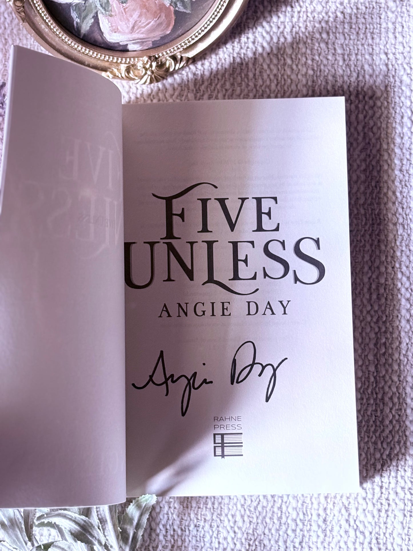 Five Unless: A Clean Romantasy (Legends & Shadows Saga: A Clean Romantasy)*SIGNED