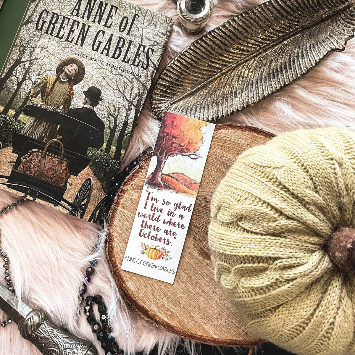 Anne of Green Gables Octobers Bookmark