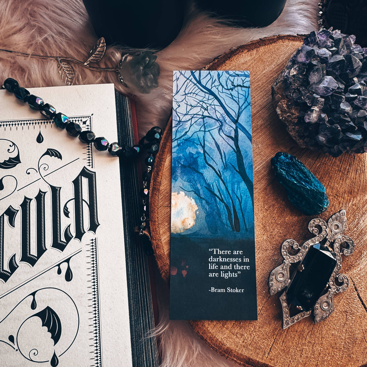 Dracula Classic Literary Quote Bookmark