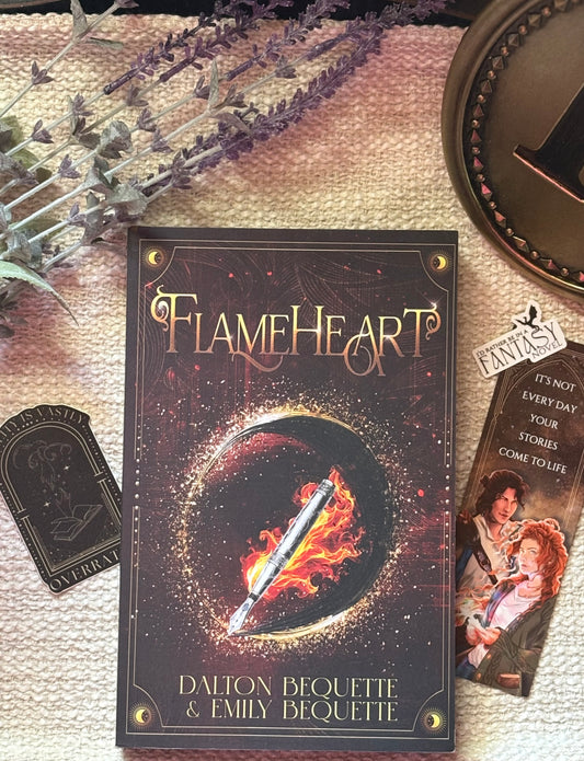 FlameHeart: A Young Adult Portal Fantasy Romance (FlameHeart Chronicles, 1) *Signed*