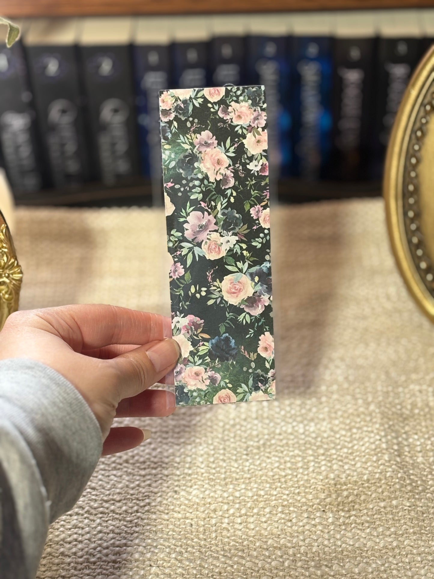 Romantic Floral Bookmark