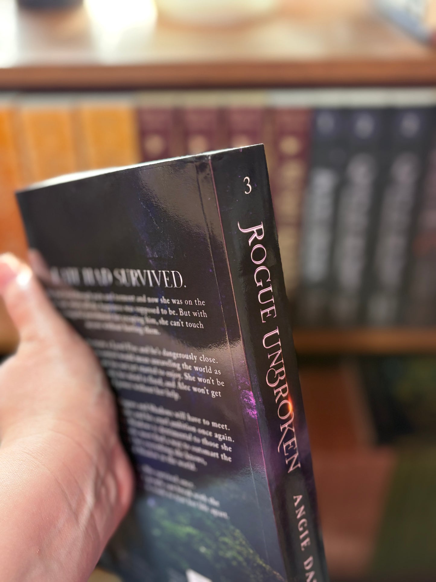 Rogue Unbroken -Legends & Shadows Saga: A Clean Romantasy | Book 3 (Blemished Edition)