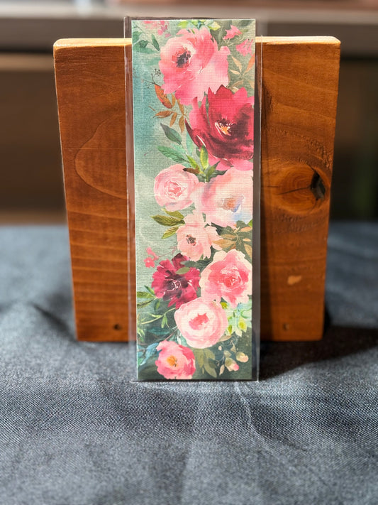 Watercolor Floral Bookmark
