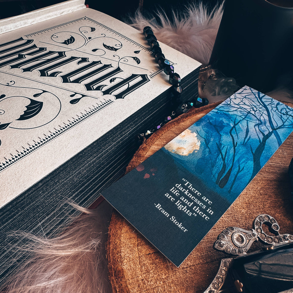 Dracula Classic Literary Quote Bookmark
